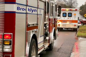 Fire Truck and Emergency Vehicle For Burn Victim